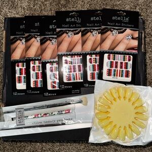 Stella Nail Art Stickers with Nail Wheel